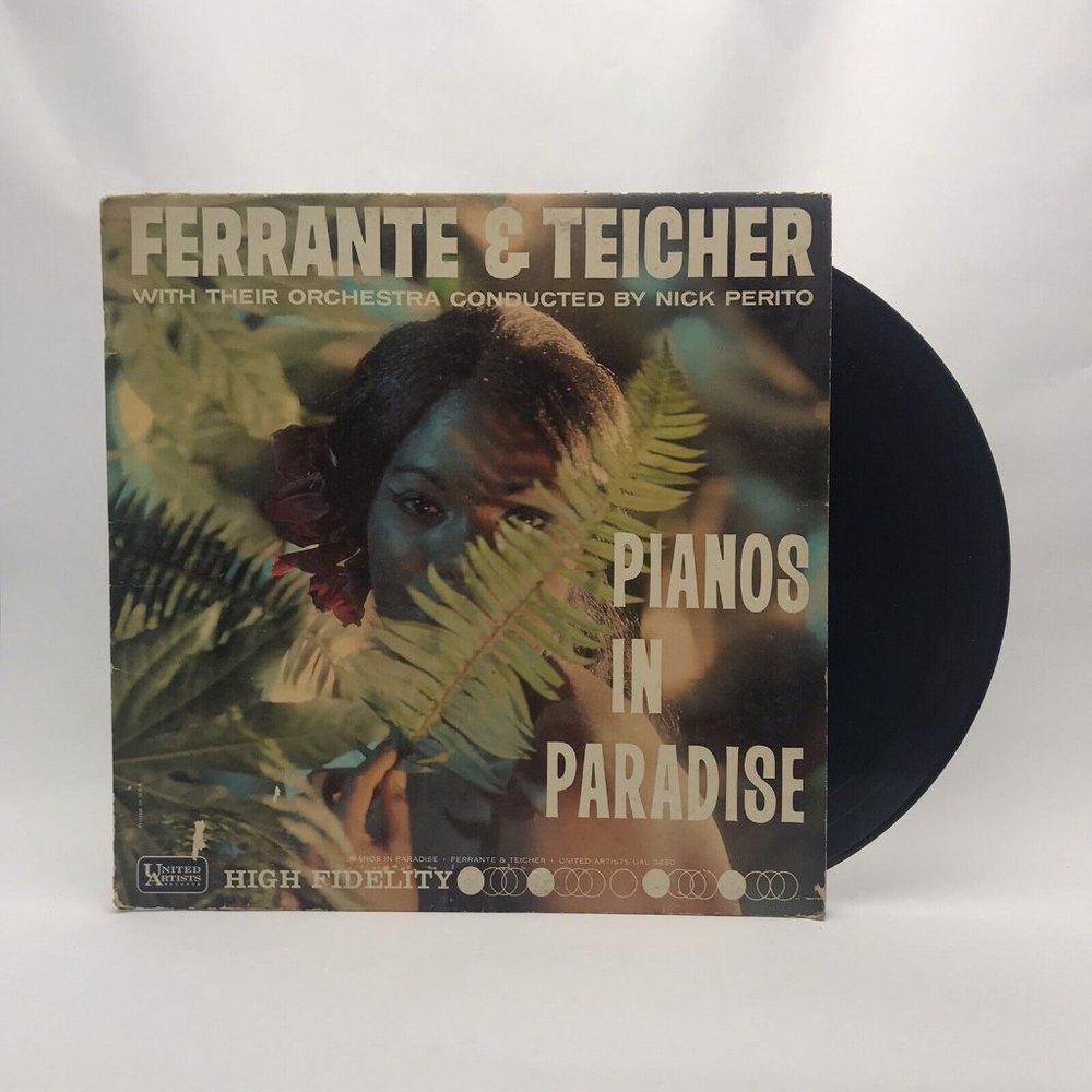 LP - Ferrante & Teicher - Pianos In Paradise  Stereo